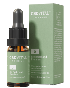 CBD Breitband PREMIUM Öl 5%
