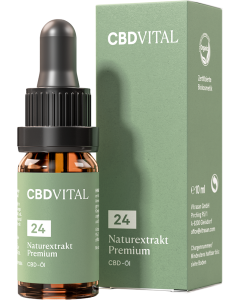 CBD Naturextrakt PREMIUM Öl 24%